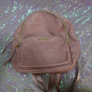 Pink engraved Juicy Couture Bookbag